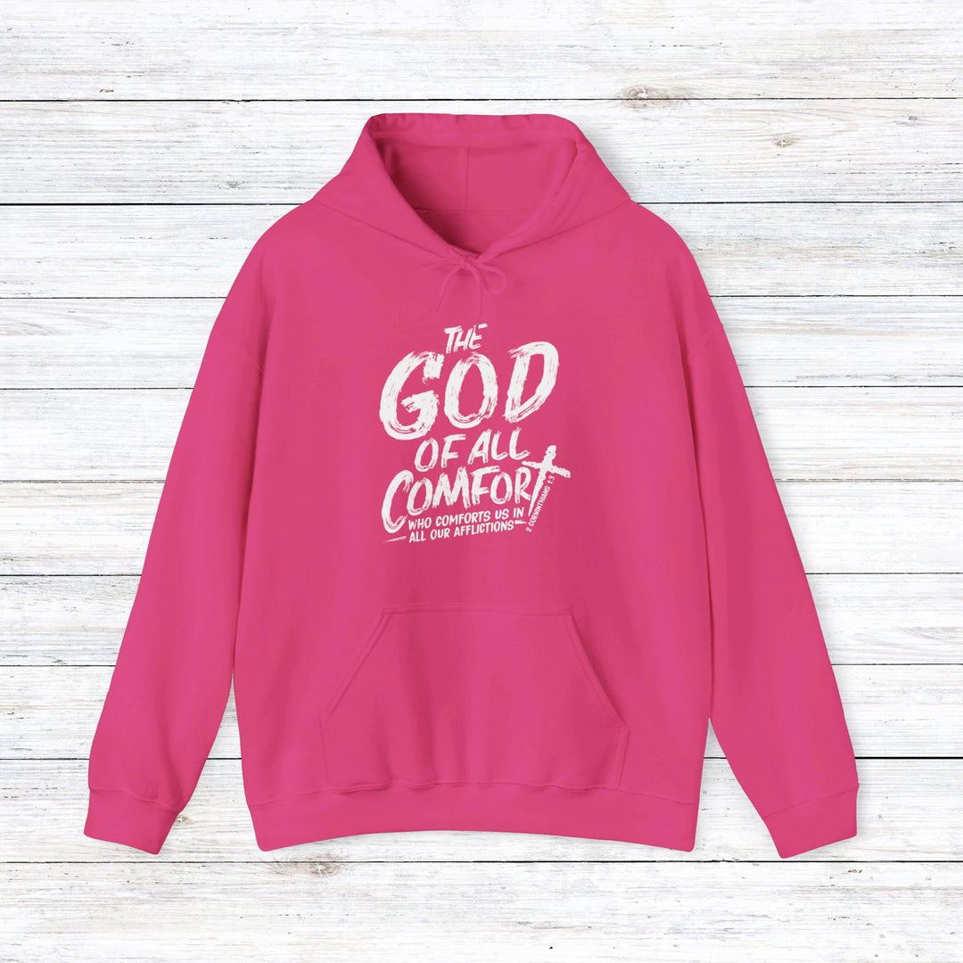 God of All Comfort Hoodie Hoodie Heliconia S 