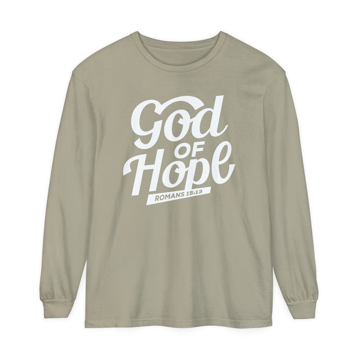 God of Hope Long Sleeve Shirt Long-sleeve Sandstone S 