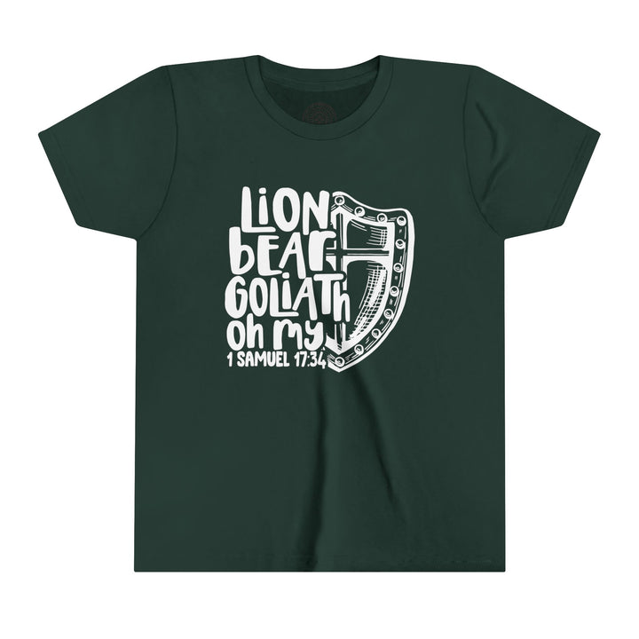 Lion Bear Goliath Oh My Youth T-shirt Kids clothes Forest S 