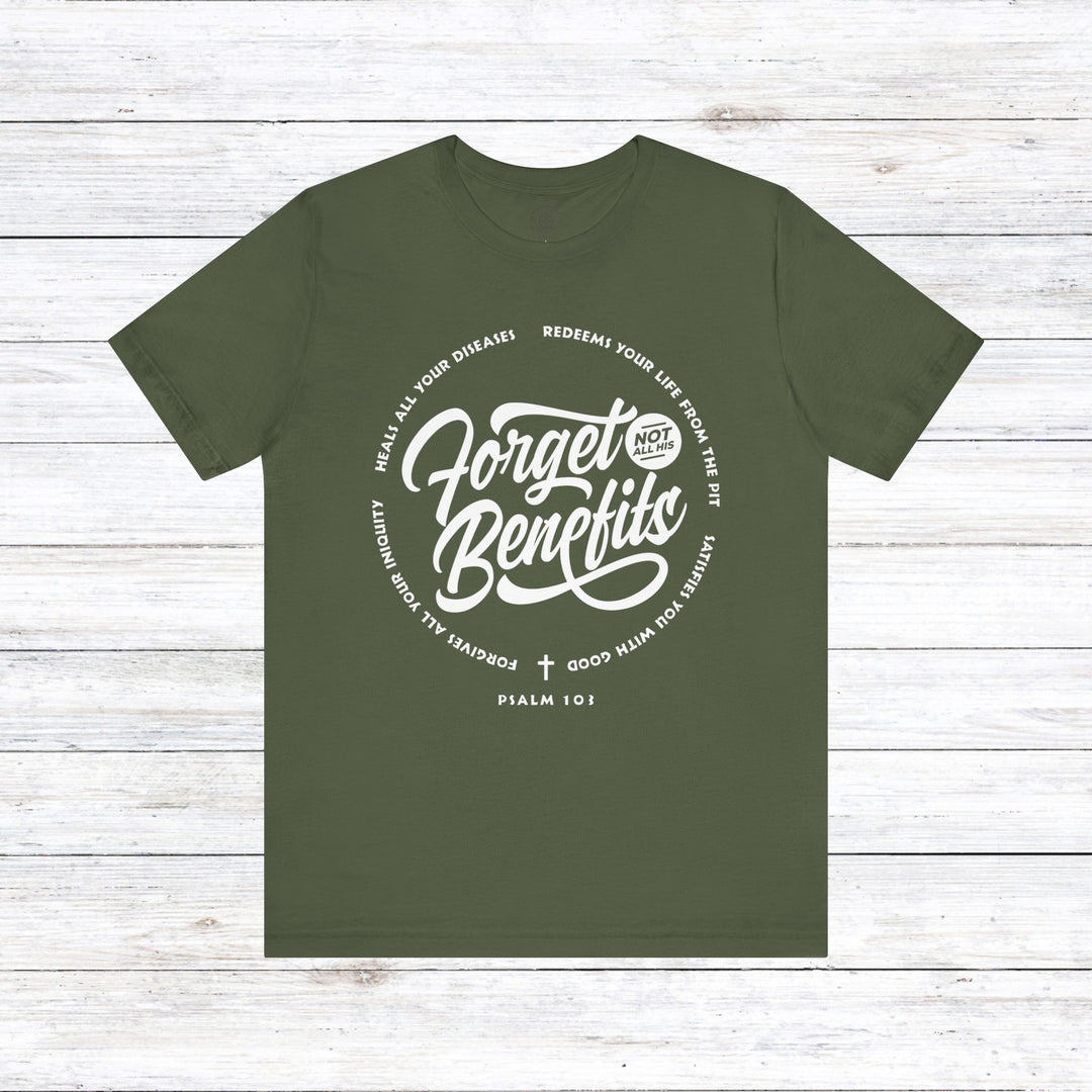 Psalm 103 Unisex T-Shirt T-Shirt Military Green S 