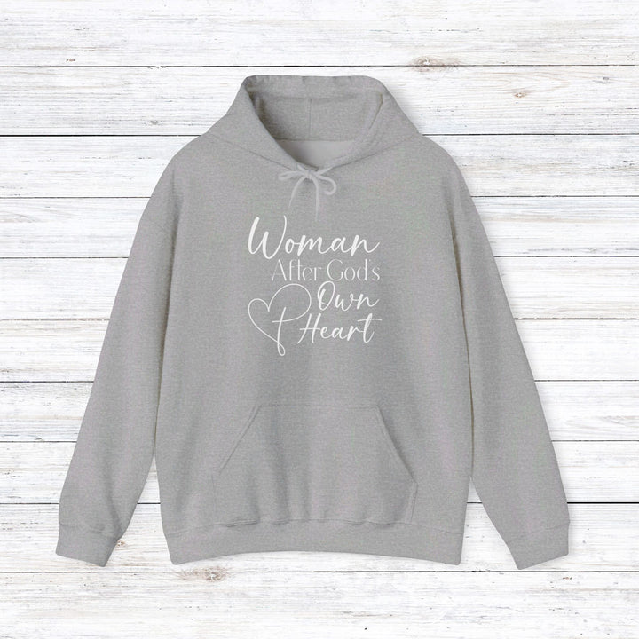 Woman After God's Heart Hoodie Hoodie Sport Grey S 