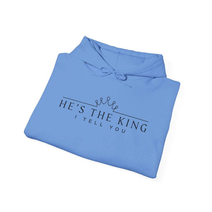 He's The King Hoodie Hoodie   