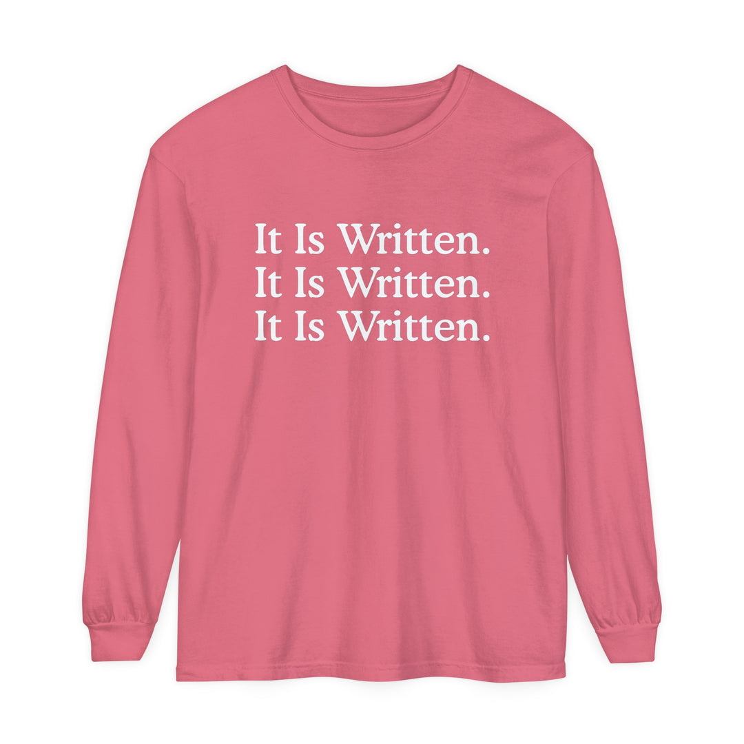 It Is Written Long Sleeve Shirt Long-sleeve Watermelon S 