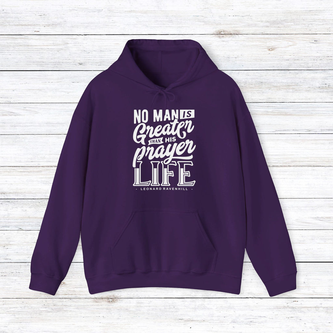 Prayer Life Hoodie Hoodie Purple S 