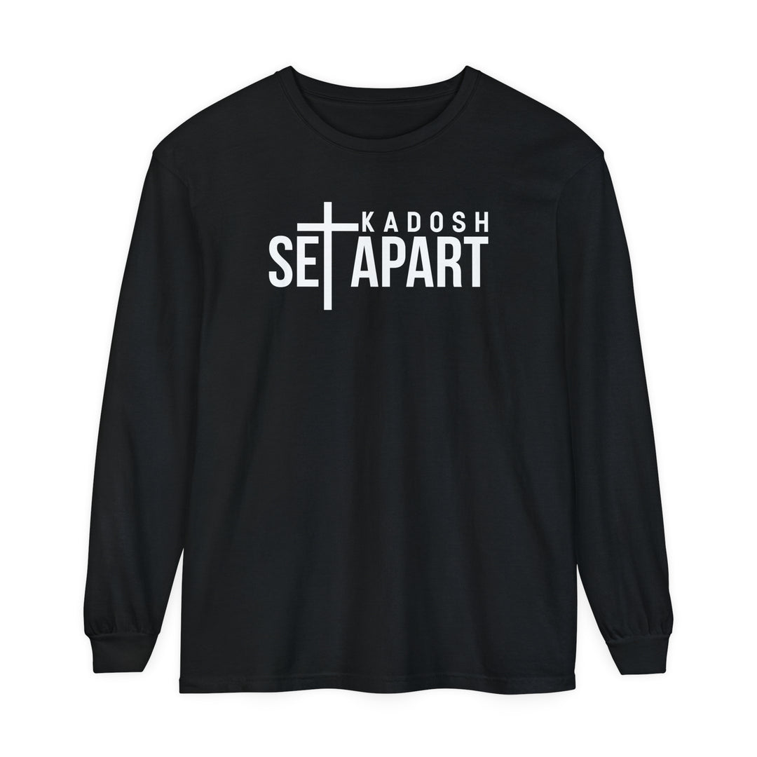 Set Apart Kadosh Long Sleeve Shirt Long-sleeve Black S 