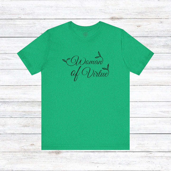 Woman of Virtue Unisex T-Shirt T-Shirt Heather Kelly S 