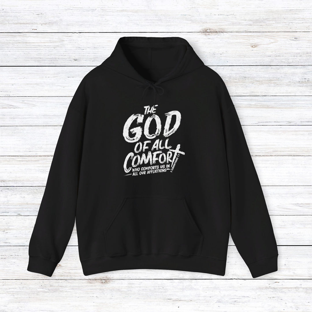 God of All Comfort Hoodie Hoodie Black S 