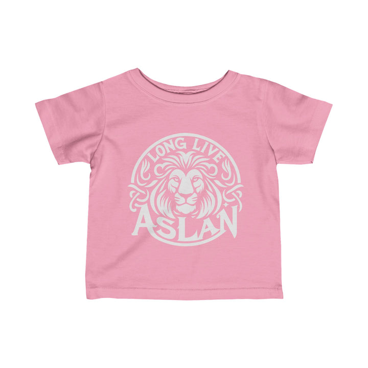 Long Live Aslan Baby Tee Kids clothes Pink 6M 