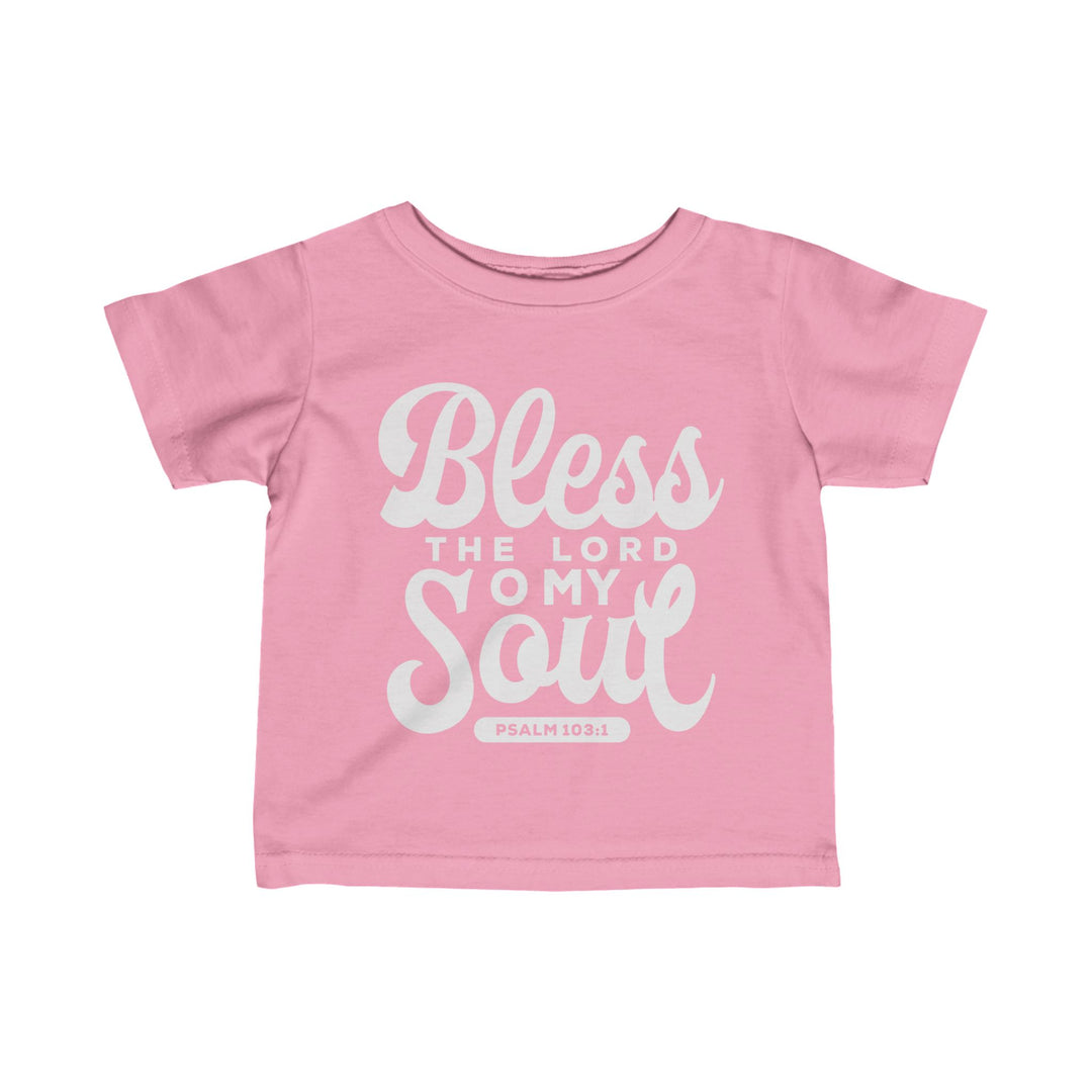 Bless The Lord Baby Tee Kids clothes Pink 6M 