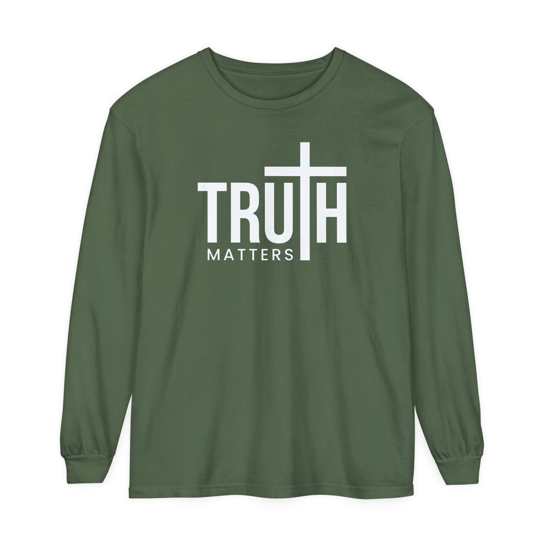 Truth Matters Long Sleeve Shirt Long-sleeve Hemp S 