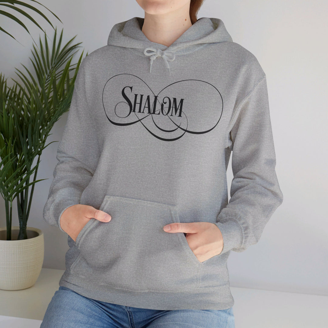 Shalom Script Hoodie Hoodie   