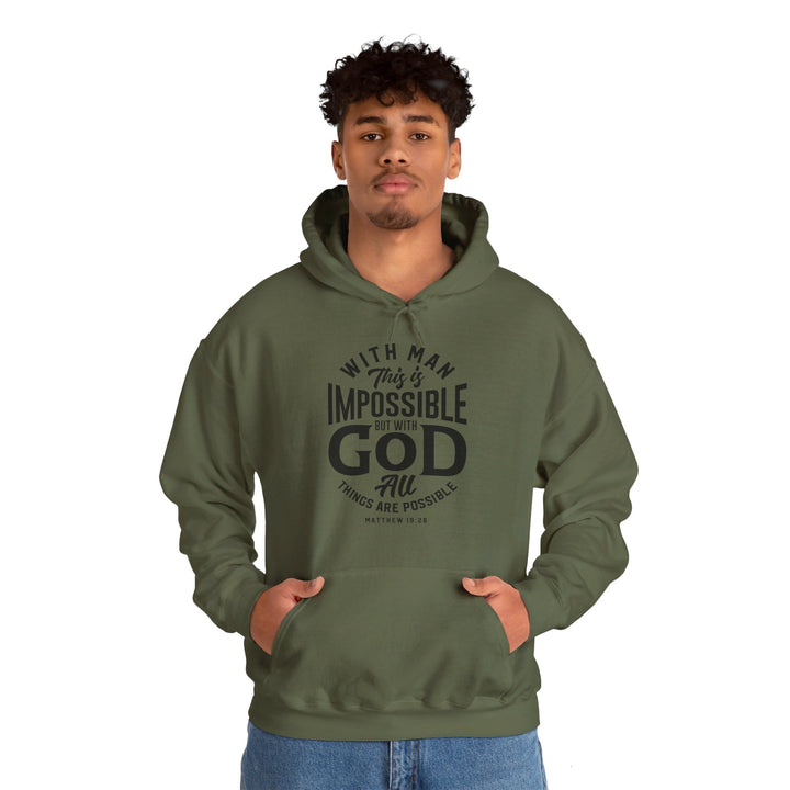 All Things Possible Hoodie Hoodie   