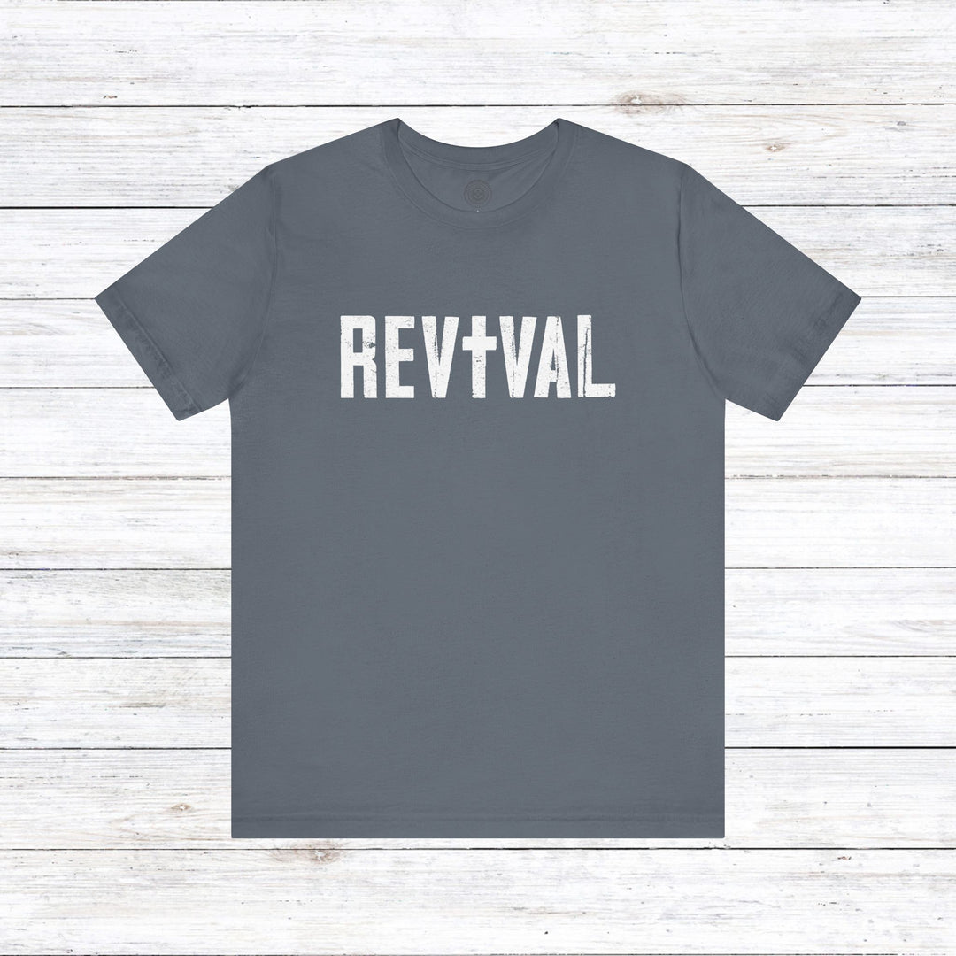 Revival Unisex T-Shirt T-Shirt Steel Blue S 