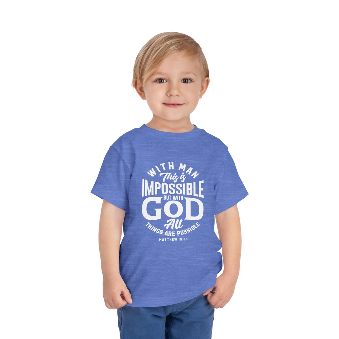 All Things Possible Toddler Tee Kids clothes   