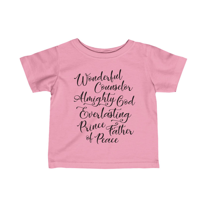 Wonderful Counselor Baby Tee Kids clothes Pink 6M 