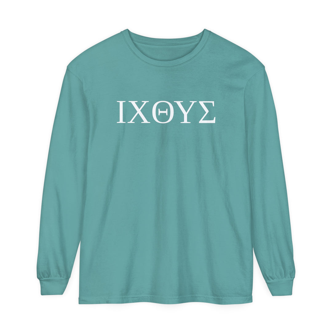 ΙΧΘΥΣ Long Sleeve Shirt Long-sleeve Seafoam S 