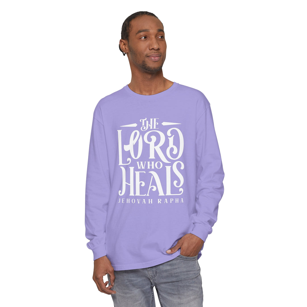 The Lord Who Heals Long Sleeve Shirt Long-sleeve   