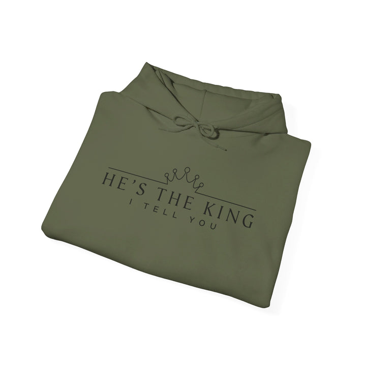 He's The King Hoodie Hoodie   