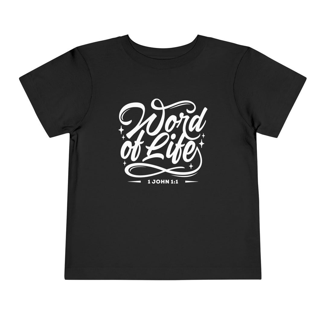 Word of Life Toddler Tee Kids clothes Black 2T 