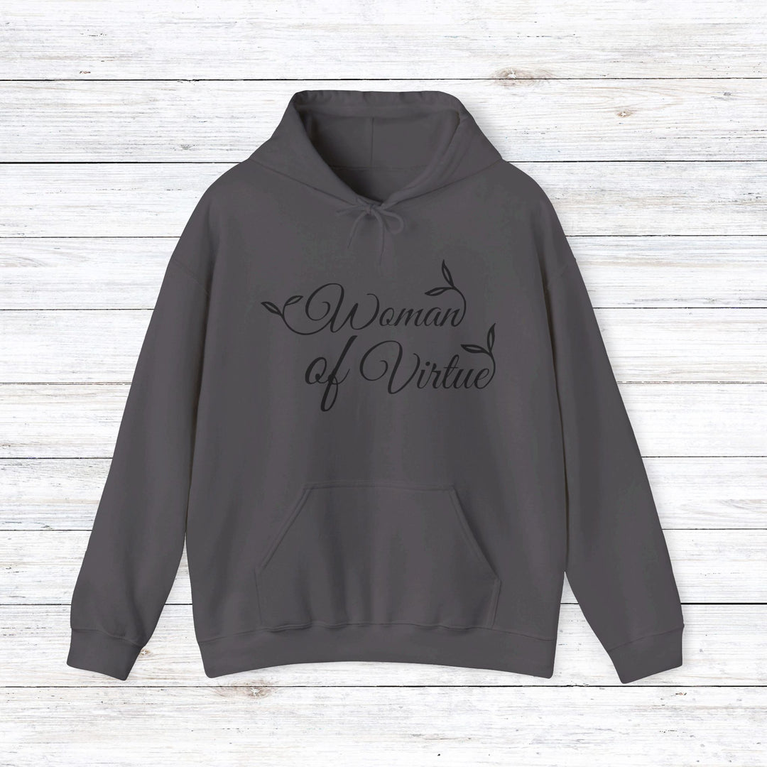 Woman of Virtue Hoodie Hoodie Charcoal S 