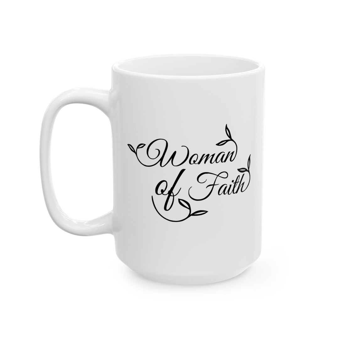 Christian Coffee Mug Woman of Faith Ceramic Mug   