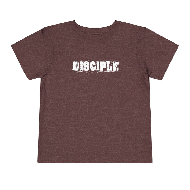 Disciple Toddler Tee Kids clothes Heather Maroon 2T 