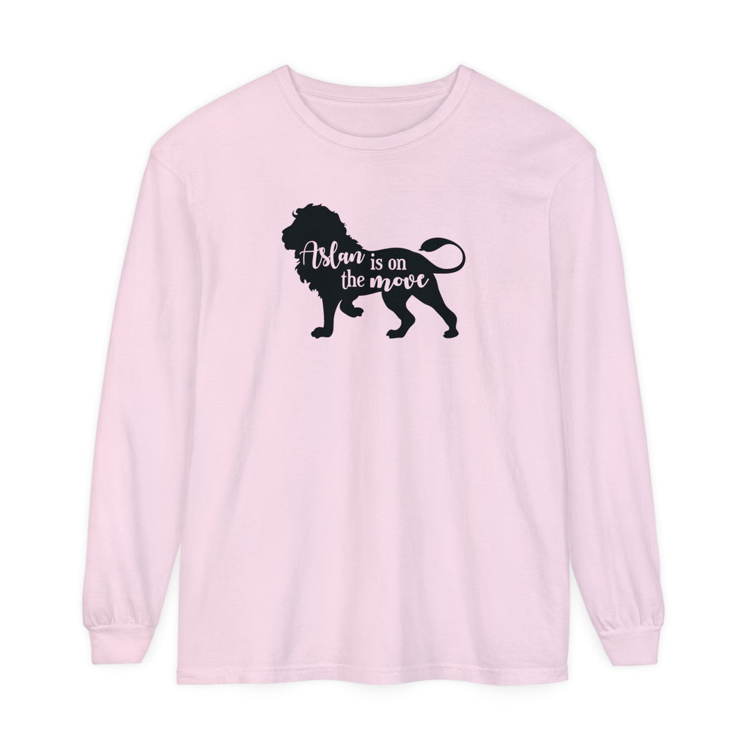 Aslan Is On The Move Long Sleeve Shirt Long-sleeve Blossom S 