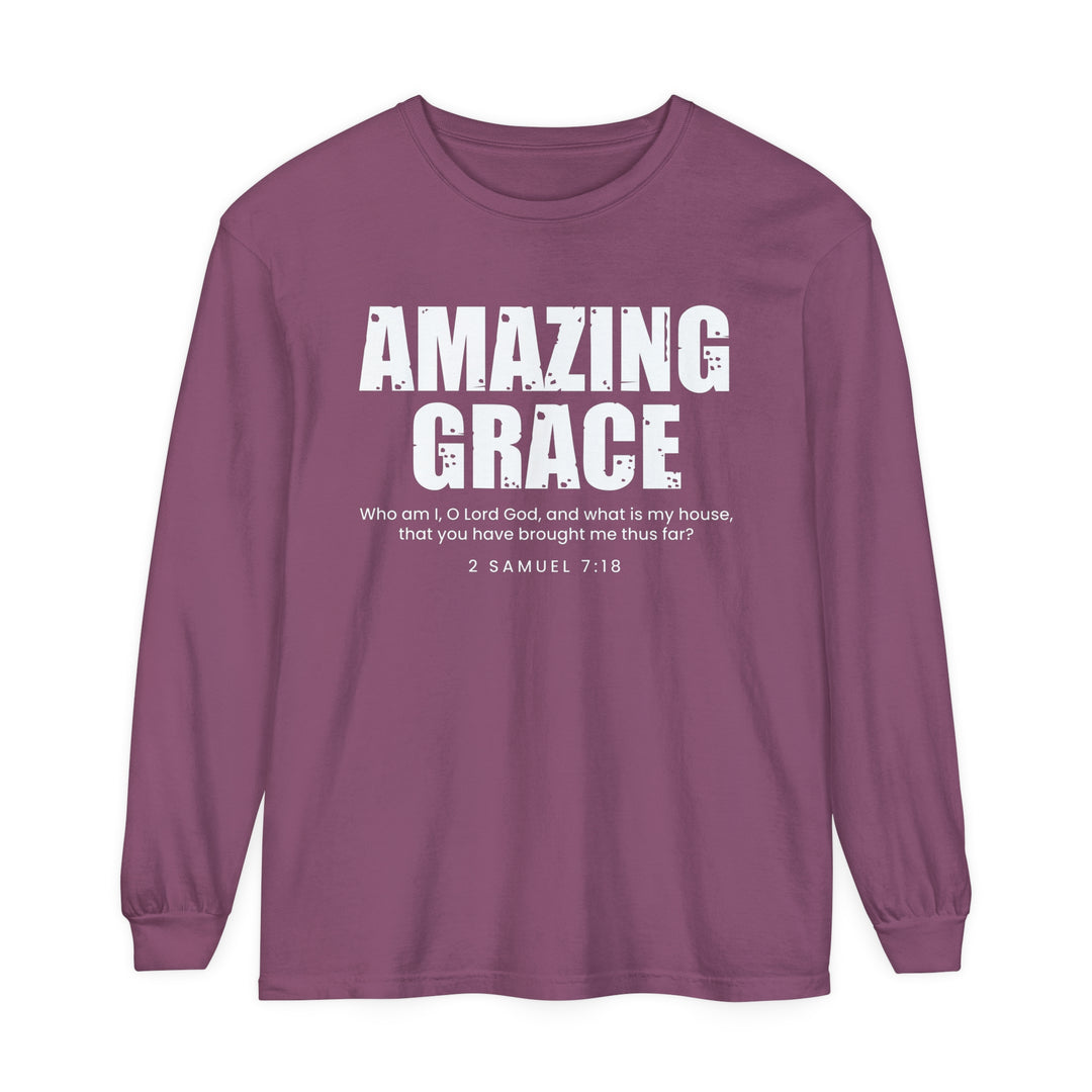 Amazing Grace Long Sleeve Shirt Long-sleeve Berry S 