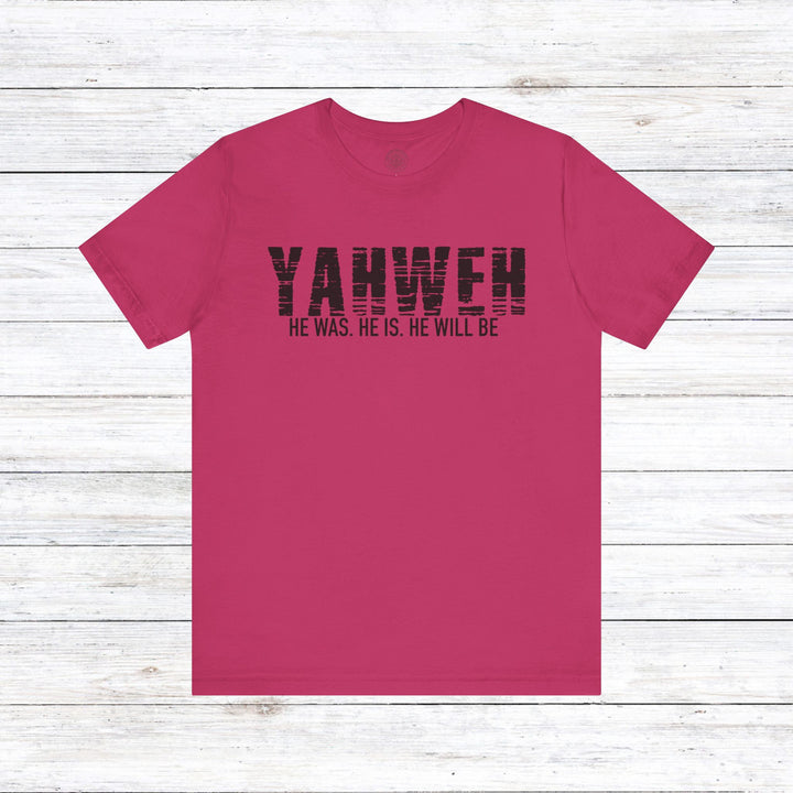 Yahweh Unisex T-Shirt T-Shirt Berry S 