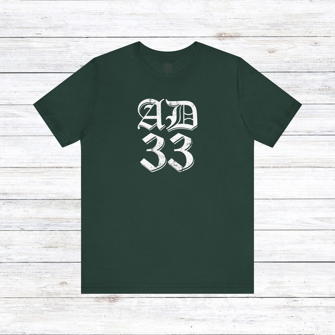 AD 33 Old English Unisex T-Shirt T-Shirt Forest S 