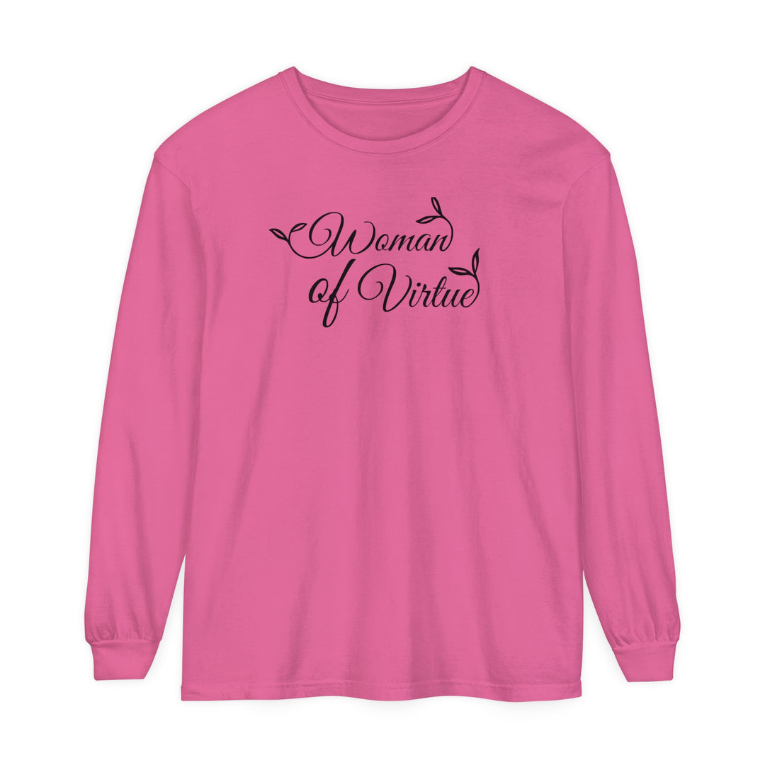 Woman of Virtue Long Sleeve Shirt Long-sleeve   