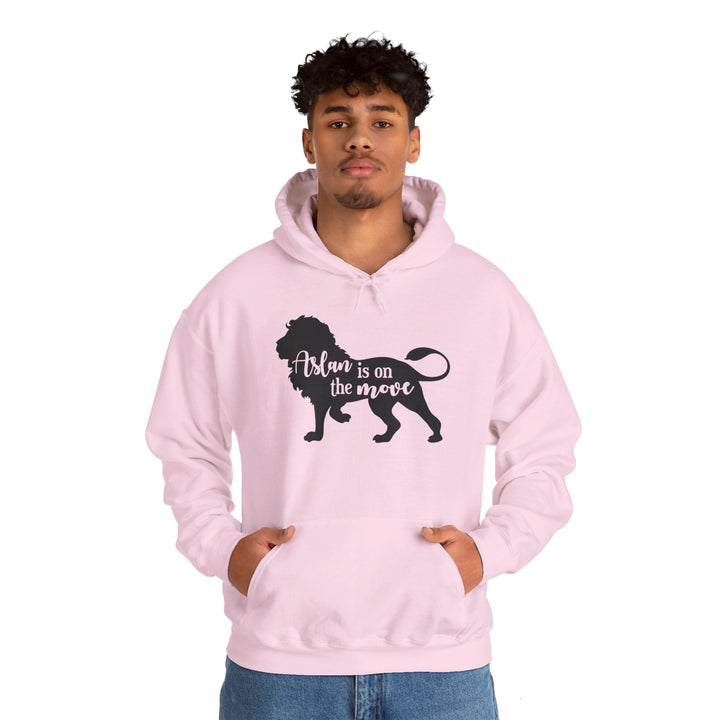 Aslan Is On The Move Hoodie Hoodie   