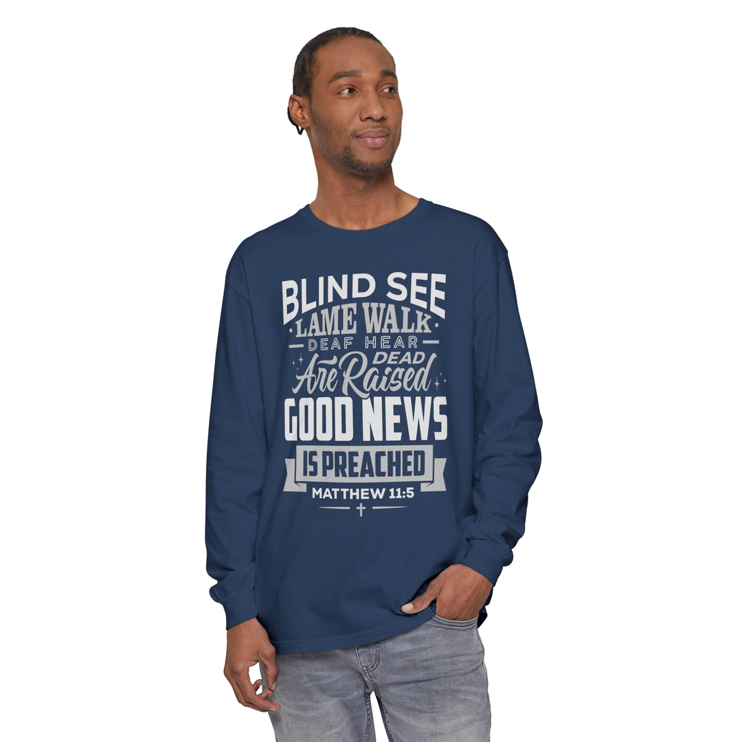 Go Tell John Long Sleeve Shirt Long-sleeve   