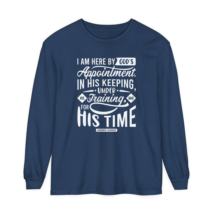 His Time Long Sleeve Shirt Long-sleeve Midnight S 