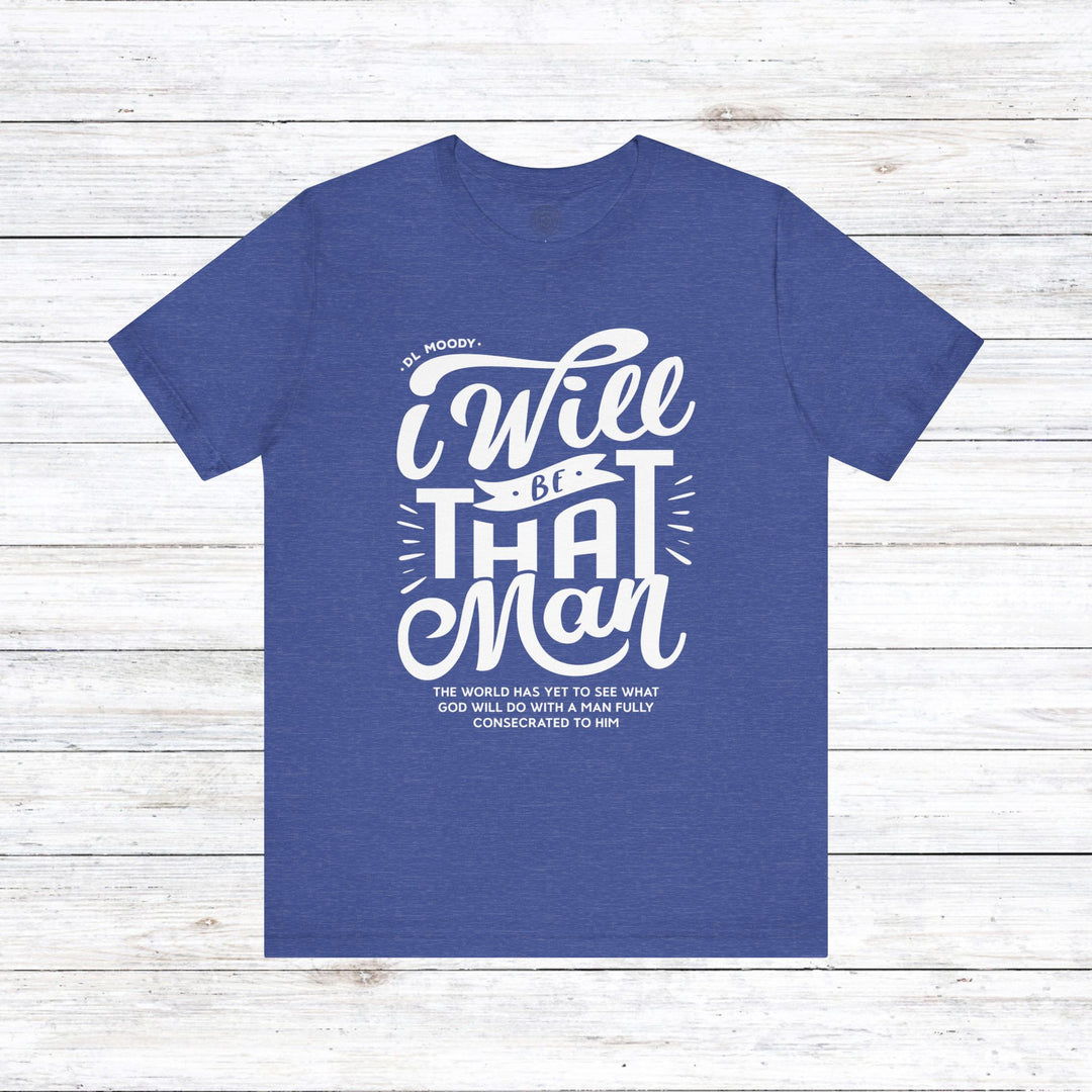 That Man Unisex T-Shirt T-Shirt Heather True Royal S 