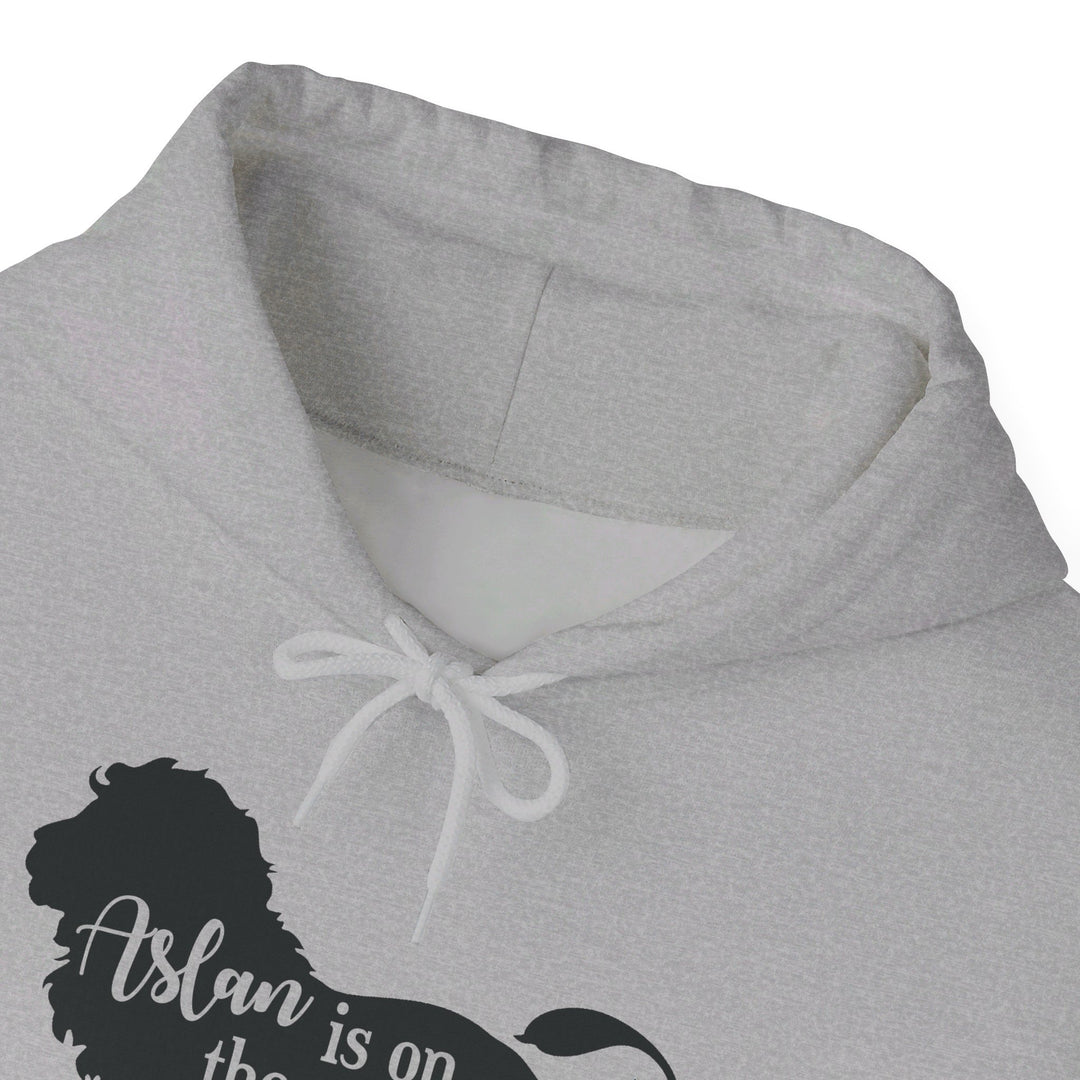 Aslan Is On The Move Hoodie Hoodie   