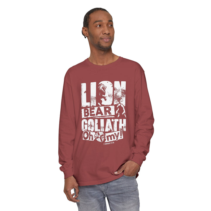 Lion Bear Goliath Long Sleeve Shirt Long-sleeve   