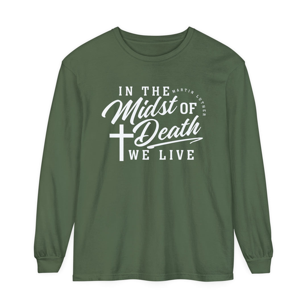 Midst of Death Long Sleeve Shirt Long-sleeve Hemp S 