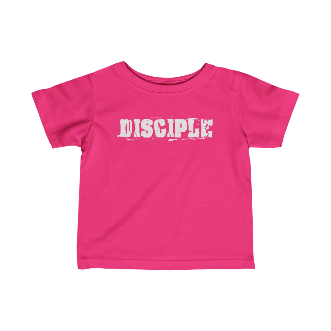 Disciple Baby Tee Kids clothes Hot Pink 6M 