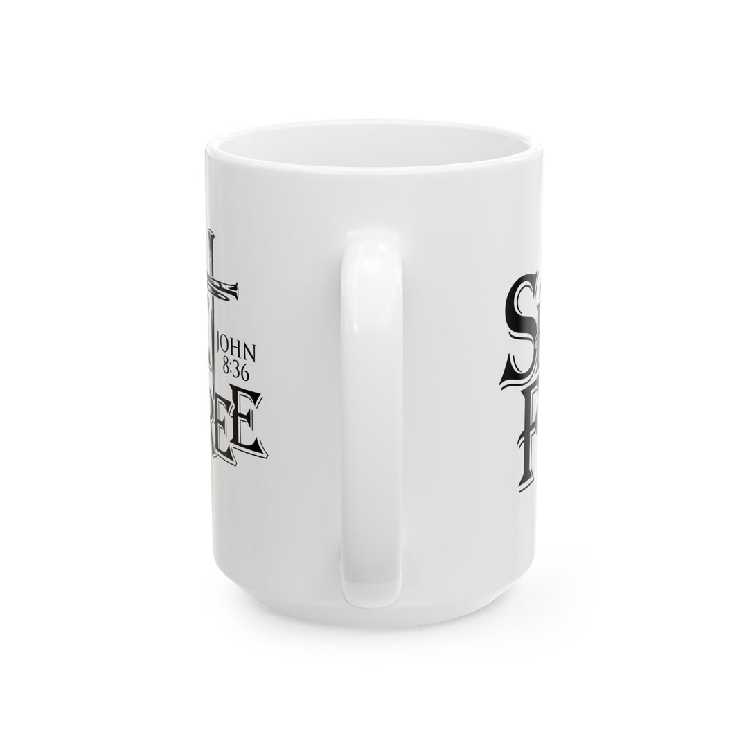 Christian Coffee Mug Set Free Ceramic Mug   