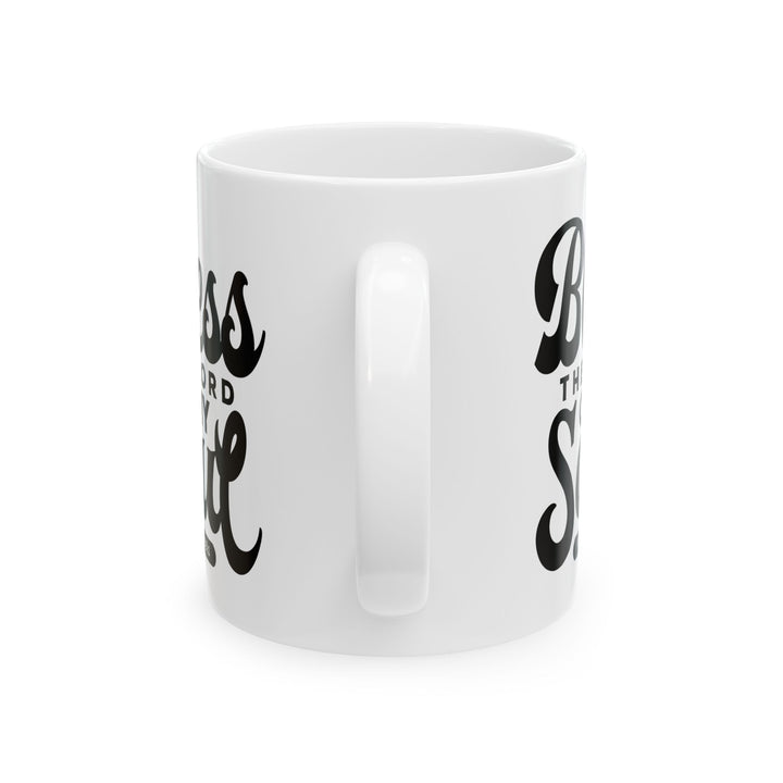 Christian Coffee Mug Bless The Lord Ceramic Mug   