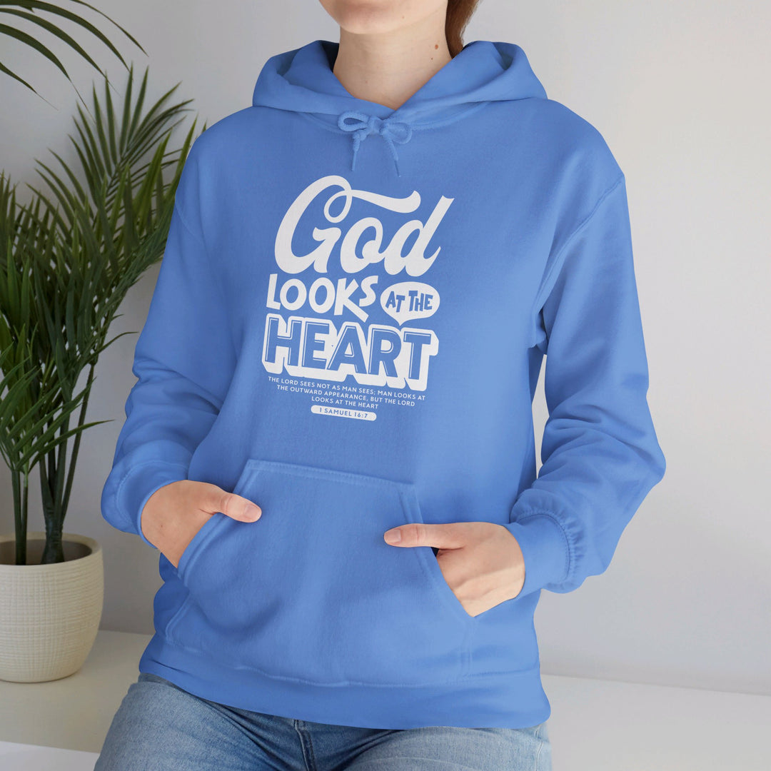 God Looks At Heart Hoodie Hoodie   