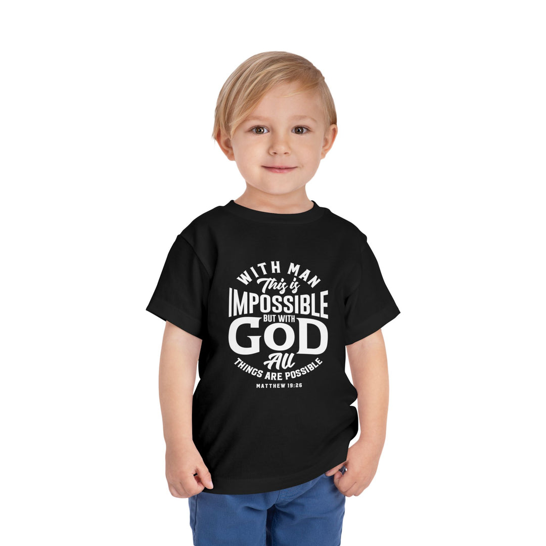 All Things Possible Toddler Tee Kids clothes   