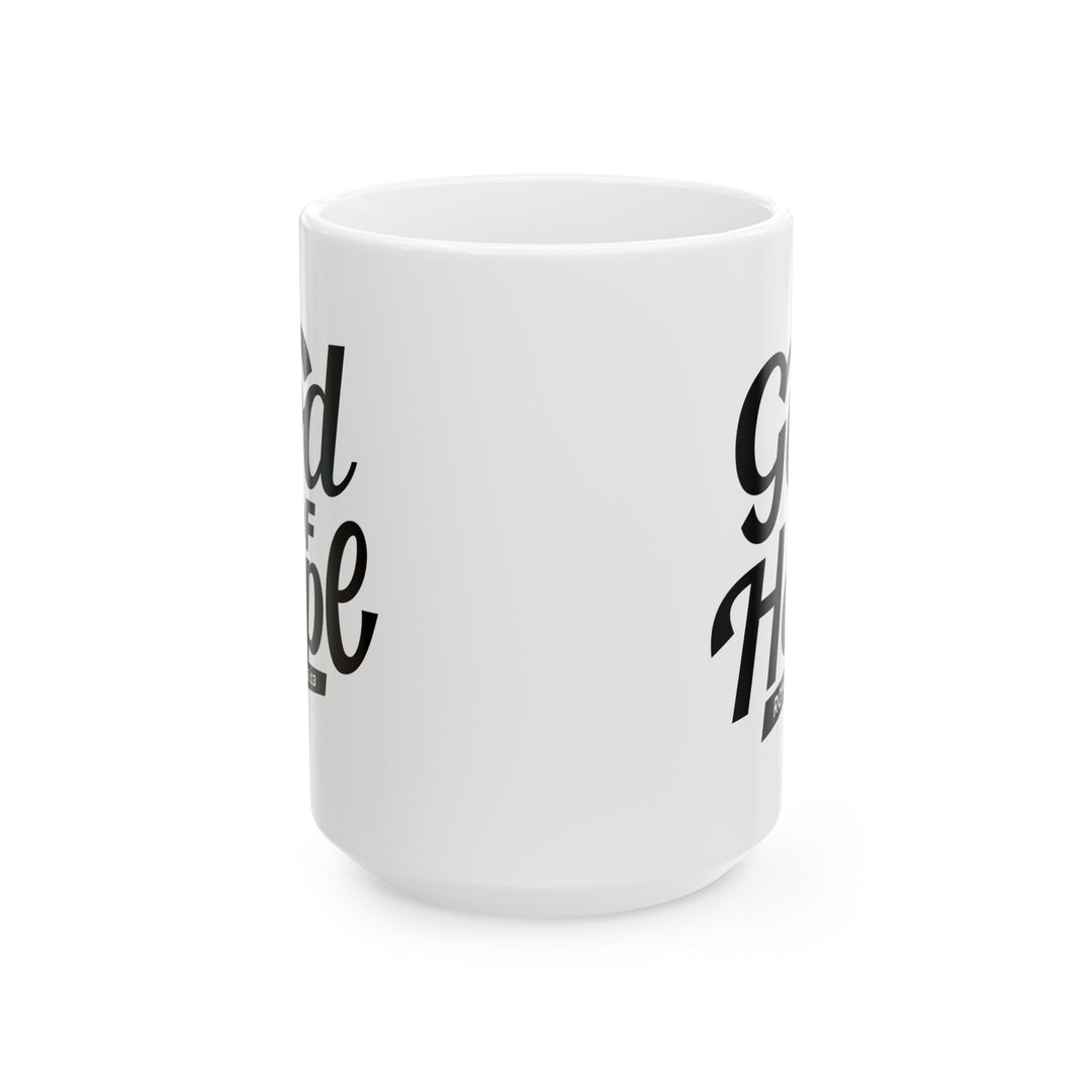 Christian Coffee Mug God of Hope Ceramic Mug   