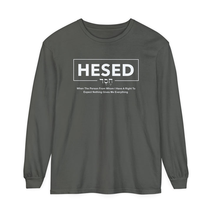 Hesed Everything Long Sleeve Shirt Long-sleeve Pepper S 