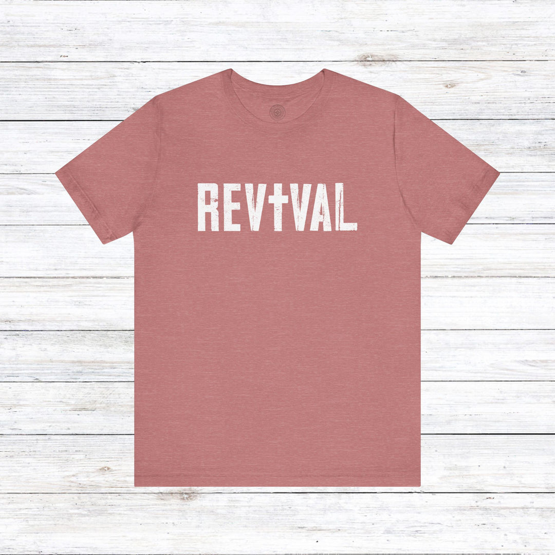 Revival Unisex T-Shirt T-Shirt Heather Mauve S 