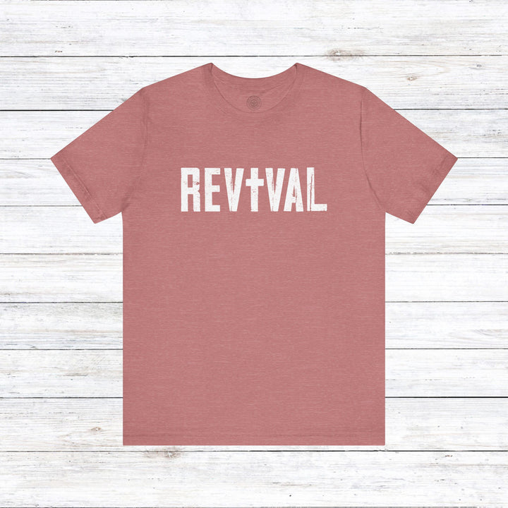 Revival Unisex T-Shirt T-Shirt Heather Mauve S 