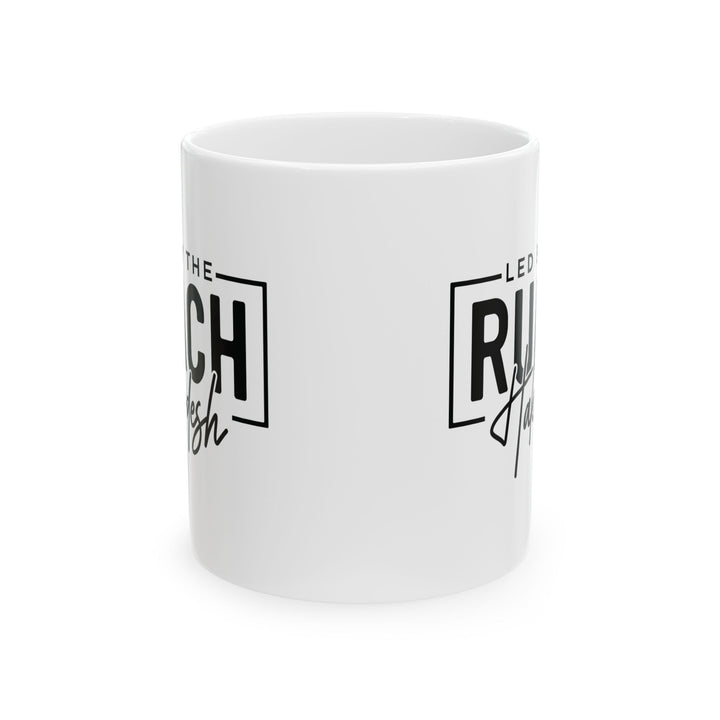 Christian Coffee Mug Led By Ruach Hakodesh Ceramic Mug   