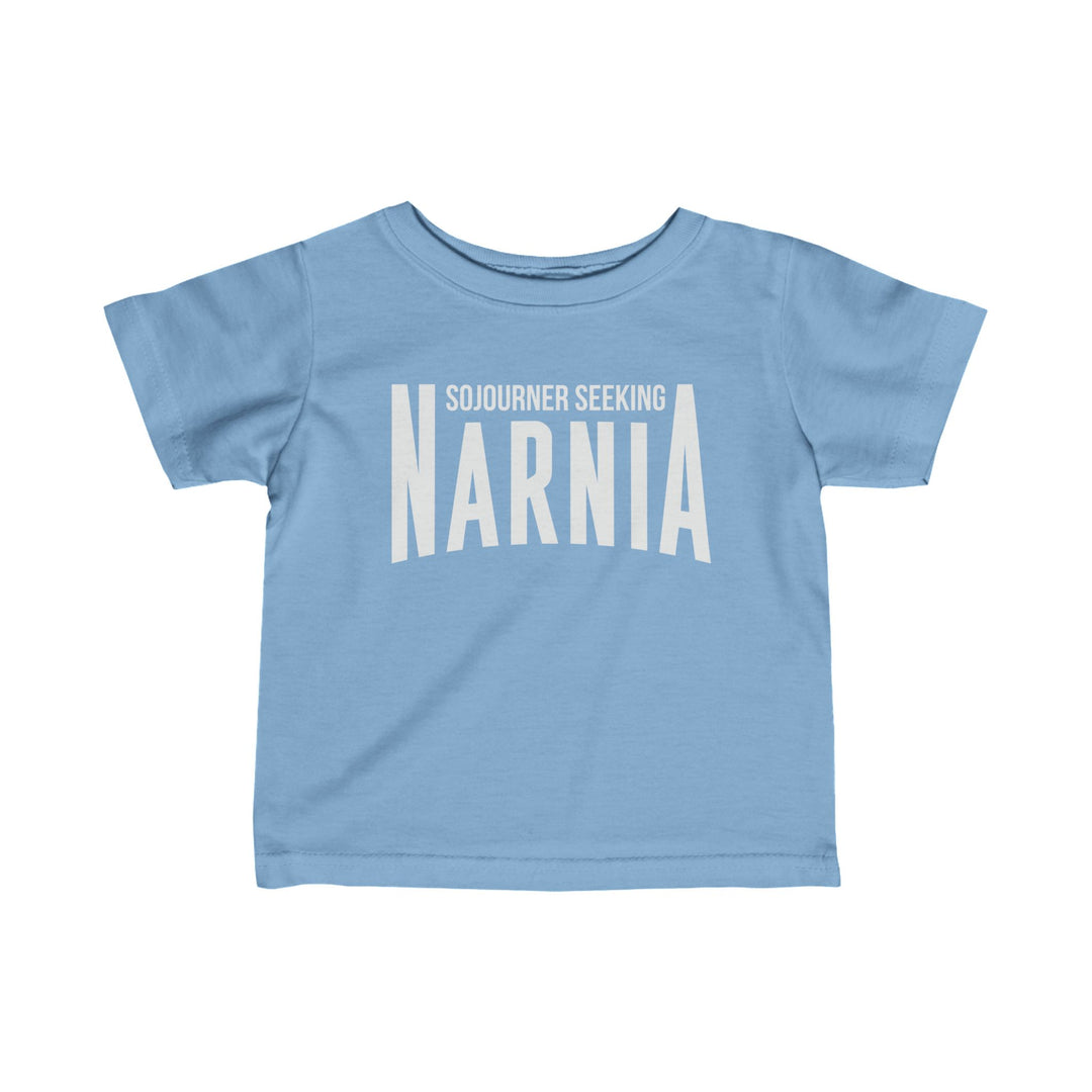 Sojourner Seeking Narnia Baby Tee Kids clothes Light Blue 6M 