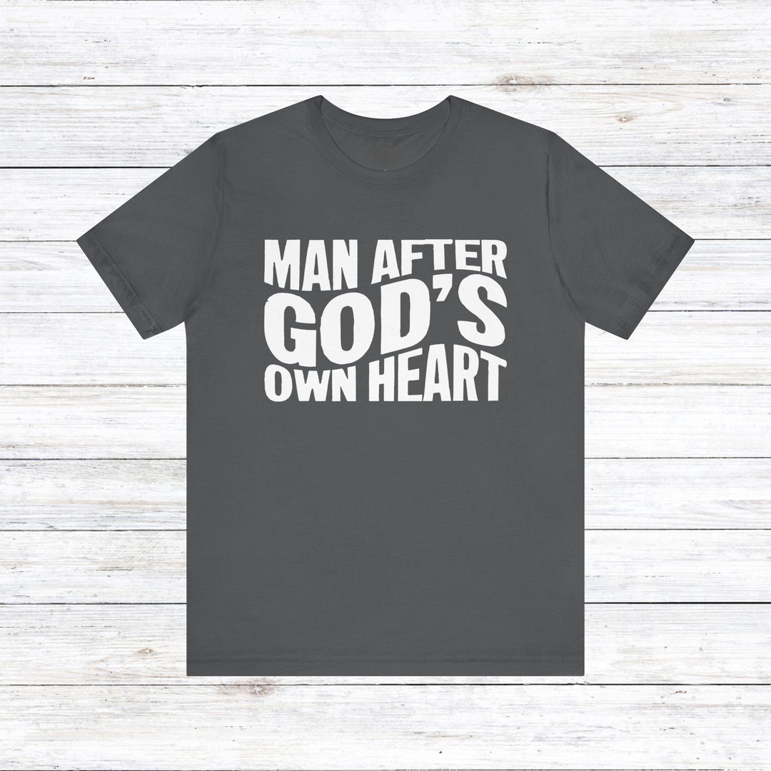 Man After God Unisex T-Shirt T-Shirt Asphalt S 